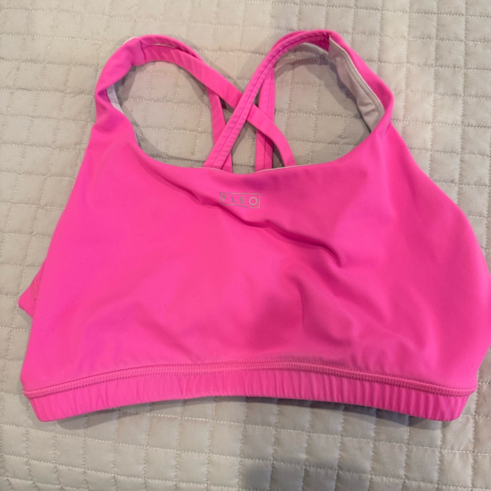 Fleo Pink Sports Bra